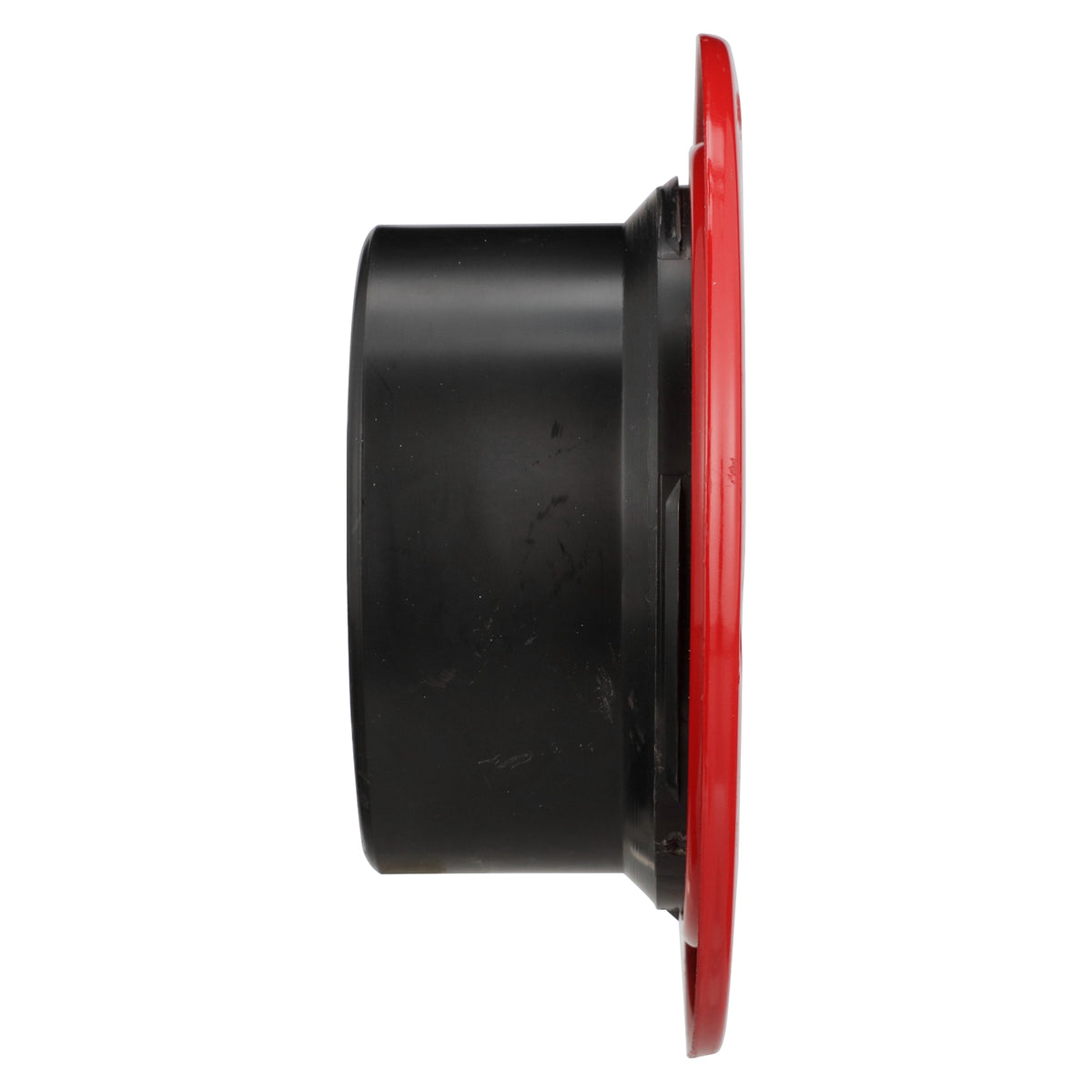 Charlotte Pipe 4" x 4" ABS DWV Spigot Closet Flange with Metal Ring - Closet x Spigot
