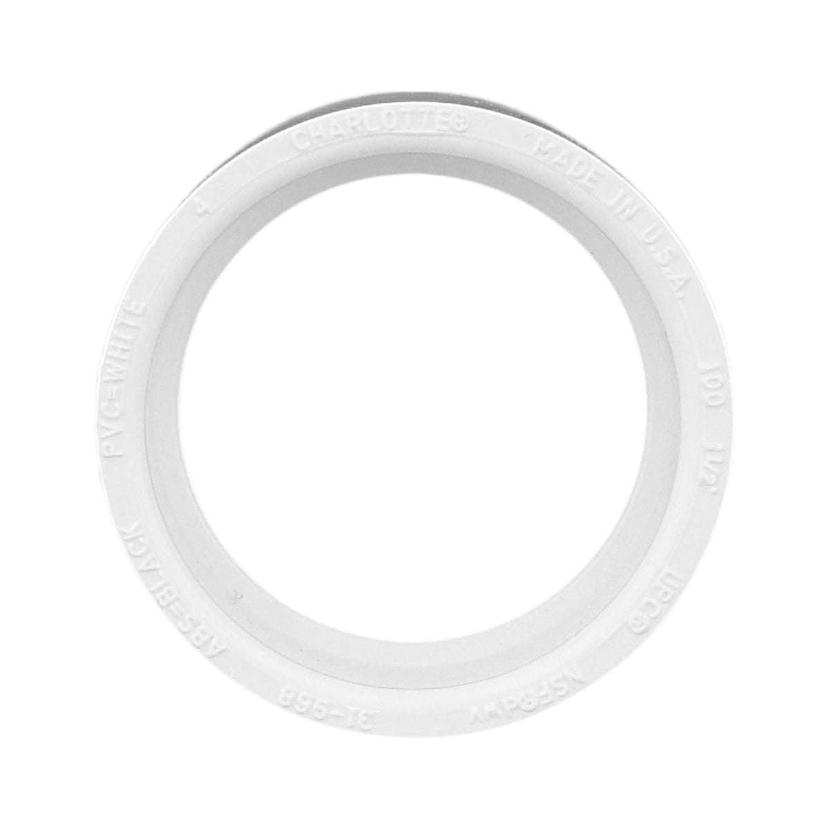 Charlotte Pipe 1-1/2" PVC DWV Coupling - H x H