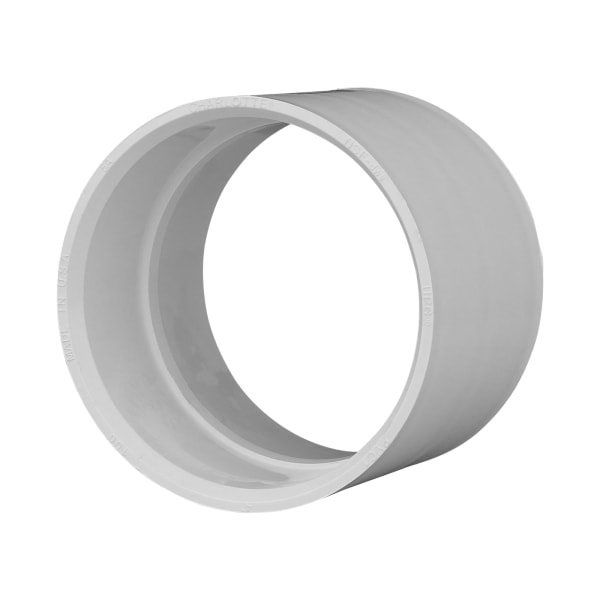 4" PVC DWV Coupling - H x H