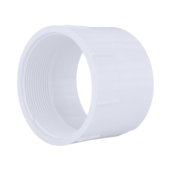 4" PVC DWV Female Adapter - H x FPT