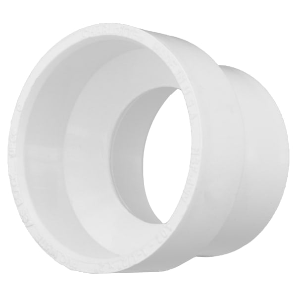 2" x 1-1/2" PVC DWV Reducing Coupling - H x H