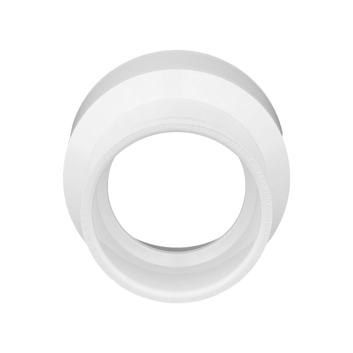 Charlotte Pipe 4" x 3" PVC DWV Reducing Coupling - H x H