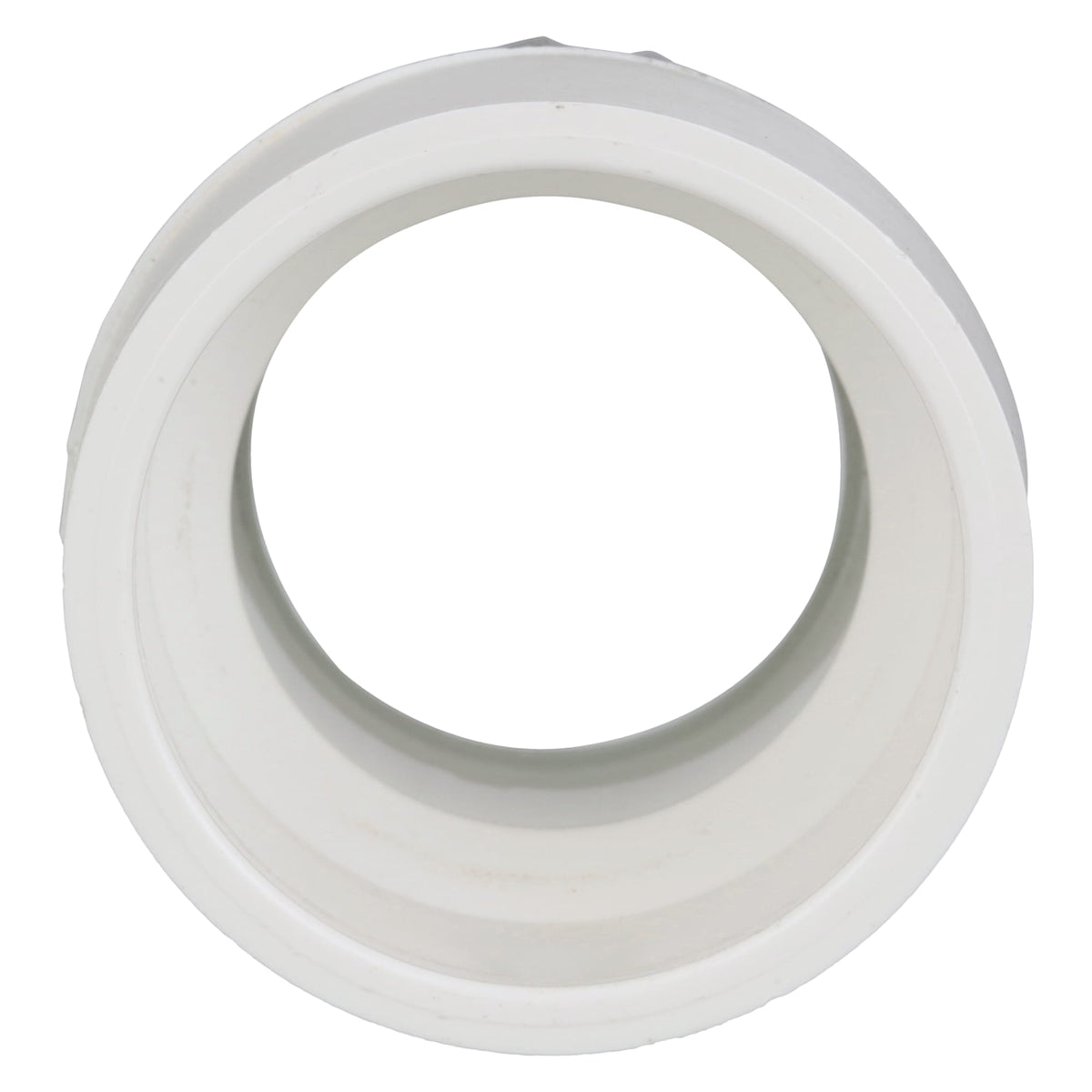 Charlotte Pipe 1-1/2" PVC DWV Female Trap Adapter with Chrome Nut - H x Tubular Slip