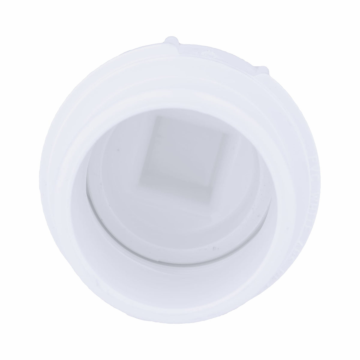 Charlotte Pipe 1-1/2" PVC DWV Cleanout Adapter with Plug - Spigot x FPT