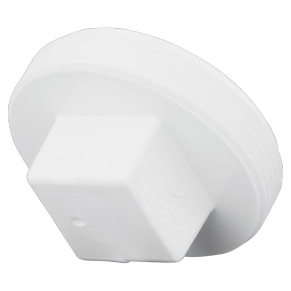 3" PVC DWV Cleanout Plug - MPT