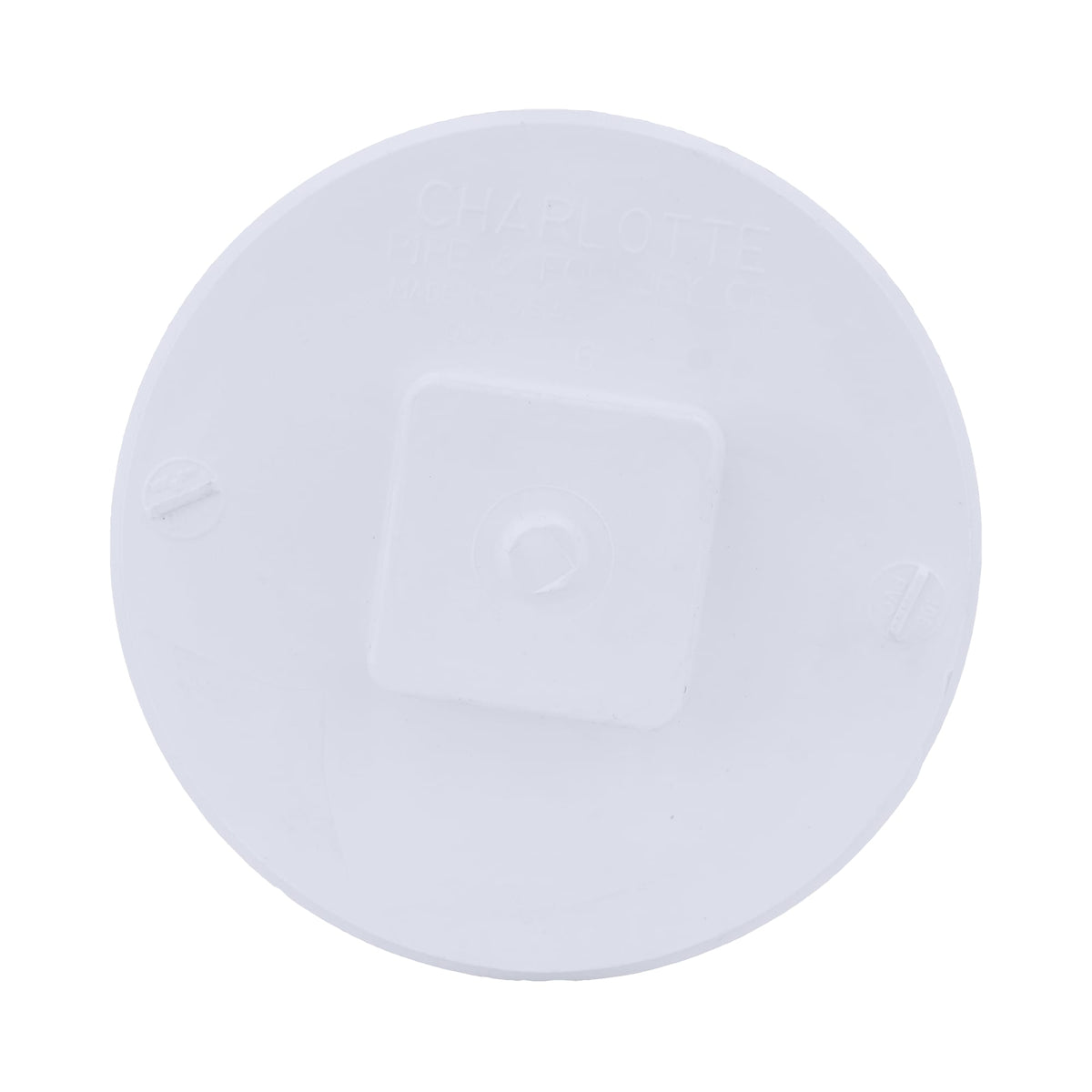 Charlotte Pipe 6" PVC DWV Cleanout Plug - MPT