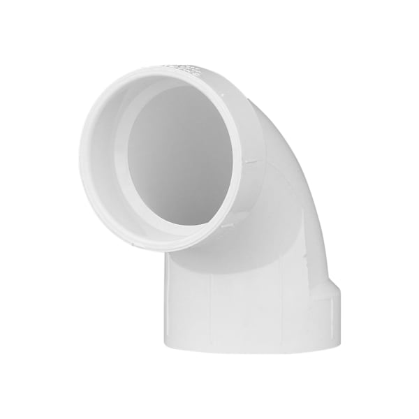 2" PVC DWV 90° Elbow - H x H