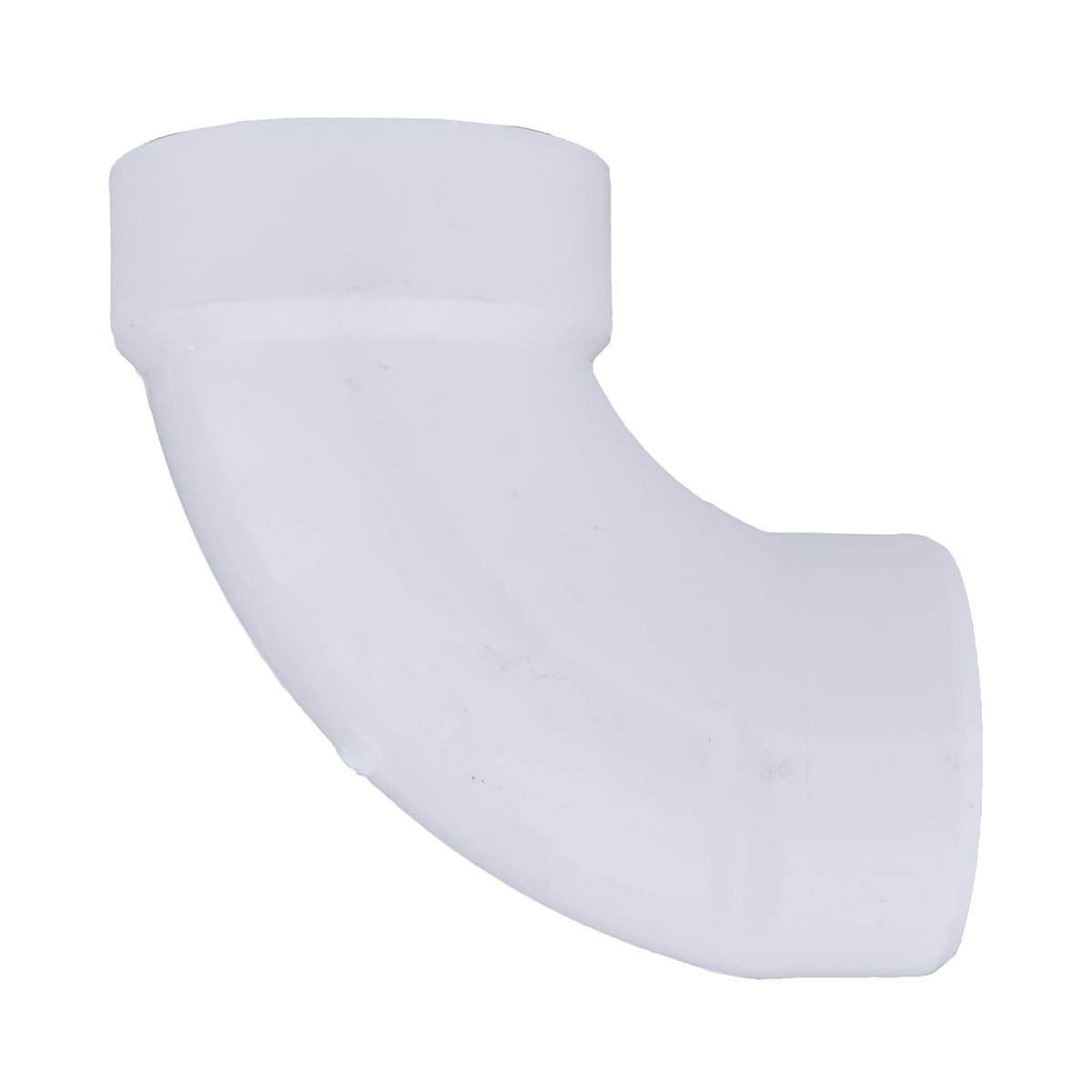 Charlotte Pipe 2" PVC DWV 90° Street Elbow - H x Spigot
