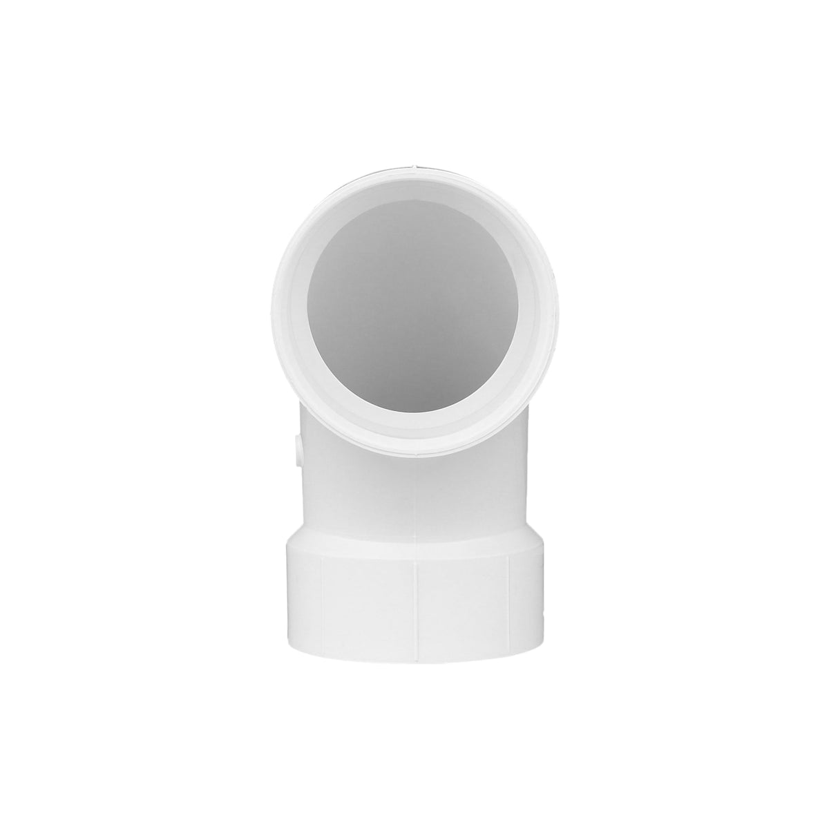 Charlotte Pipe 3" PVC DWV 90° Long Turn Elbow - H x H