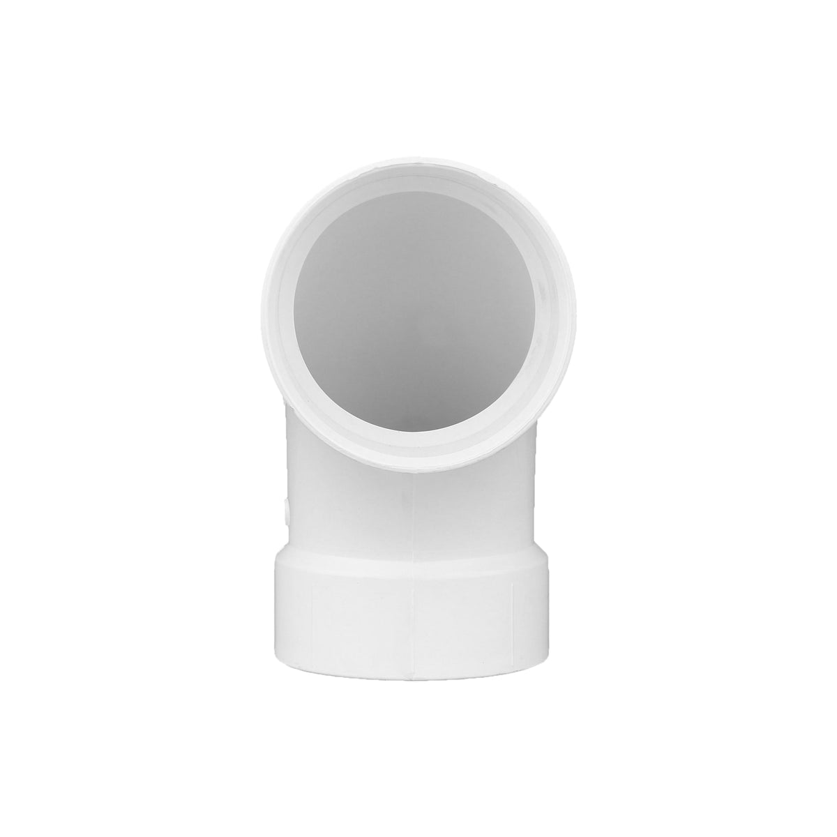 Charlotte Pipe 4" PVC DWV 90° Long Turn Elbow - H x H