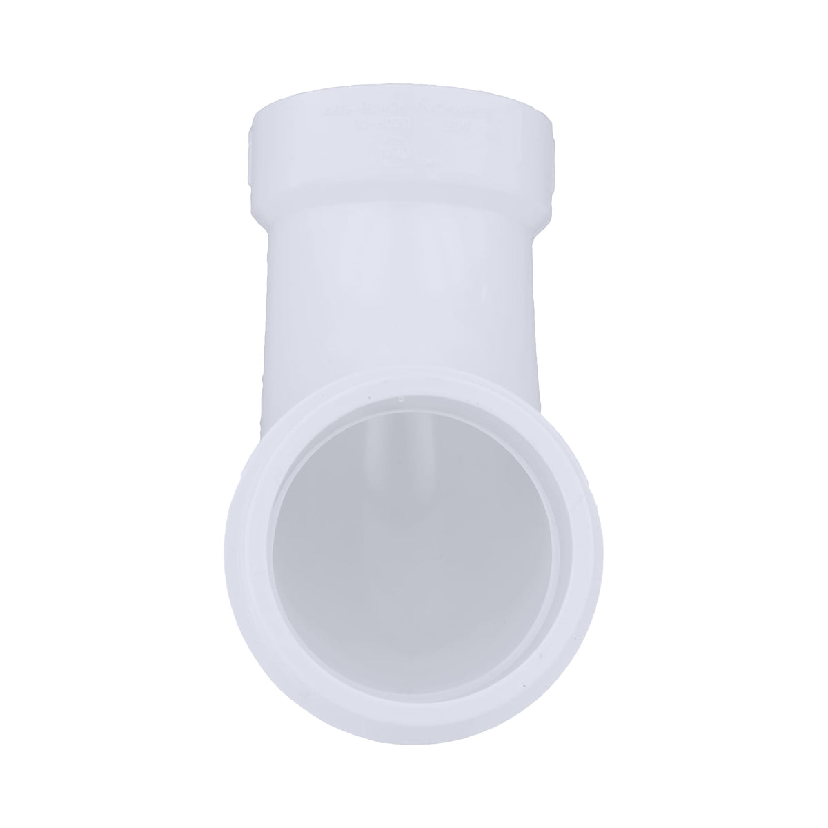 Charlotte Pipe 2" PVC DWV 90° Long Turn Street Elbow - H x Spigot