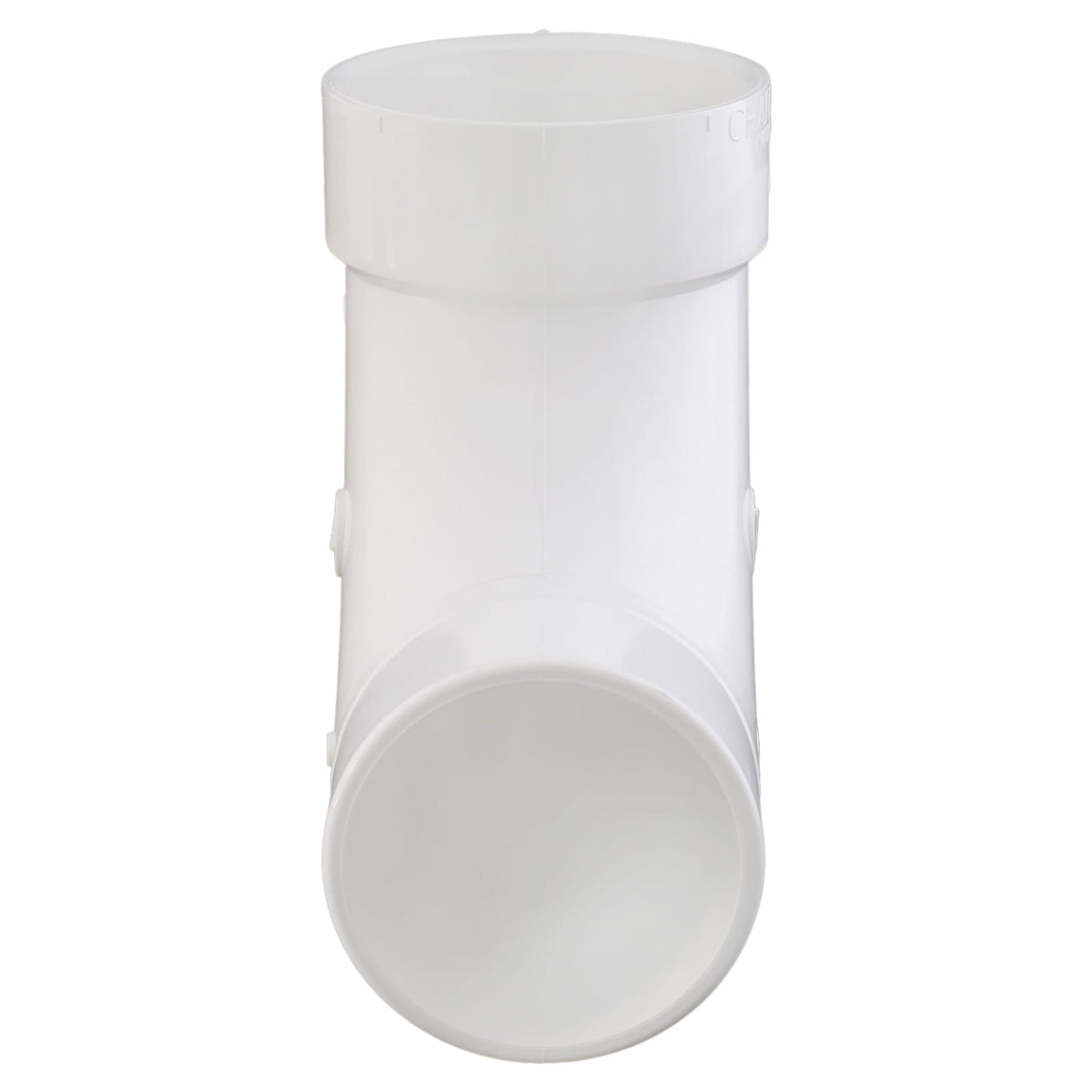 Charlotte Pipe 4" PVC DWV 90° Long Turn Street Elbow - H x Spigot