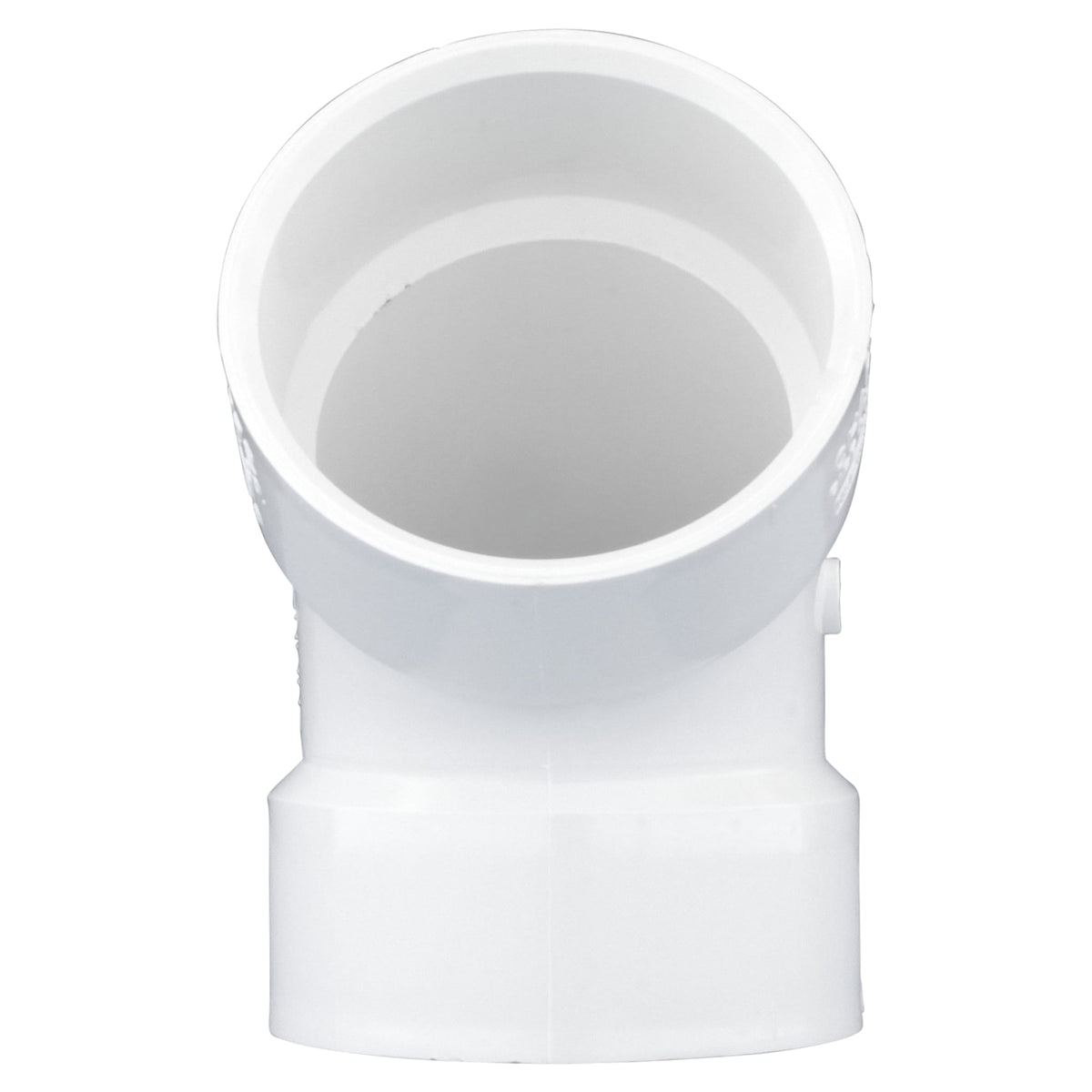 Charlotte Pipe 3" PVC DWV 60° Elbow - H x H