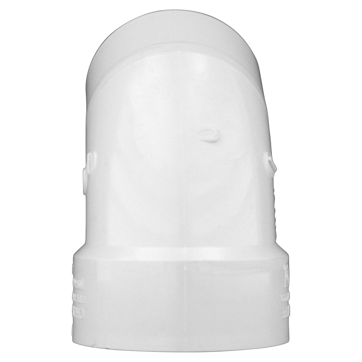 Charlotte Pipe 3" PVC DWV 60° Street Elbow - H x Spigot