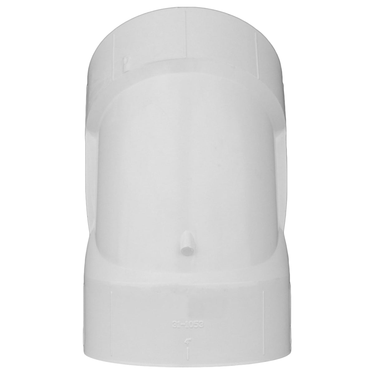 Charlotte Pipe 4" PVC DWV 45° Elbow - H x H
