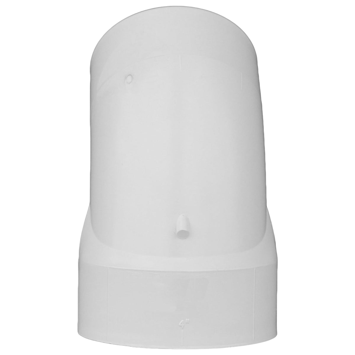 Charlotte Pipe 4" PVC DWV 45° Street Elbow - H x Spigot