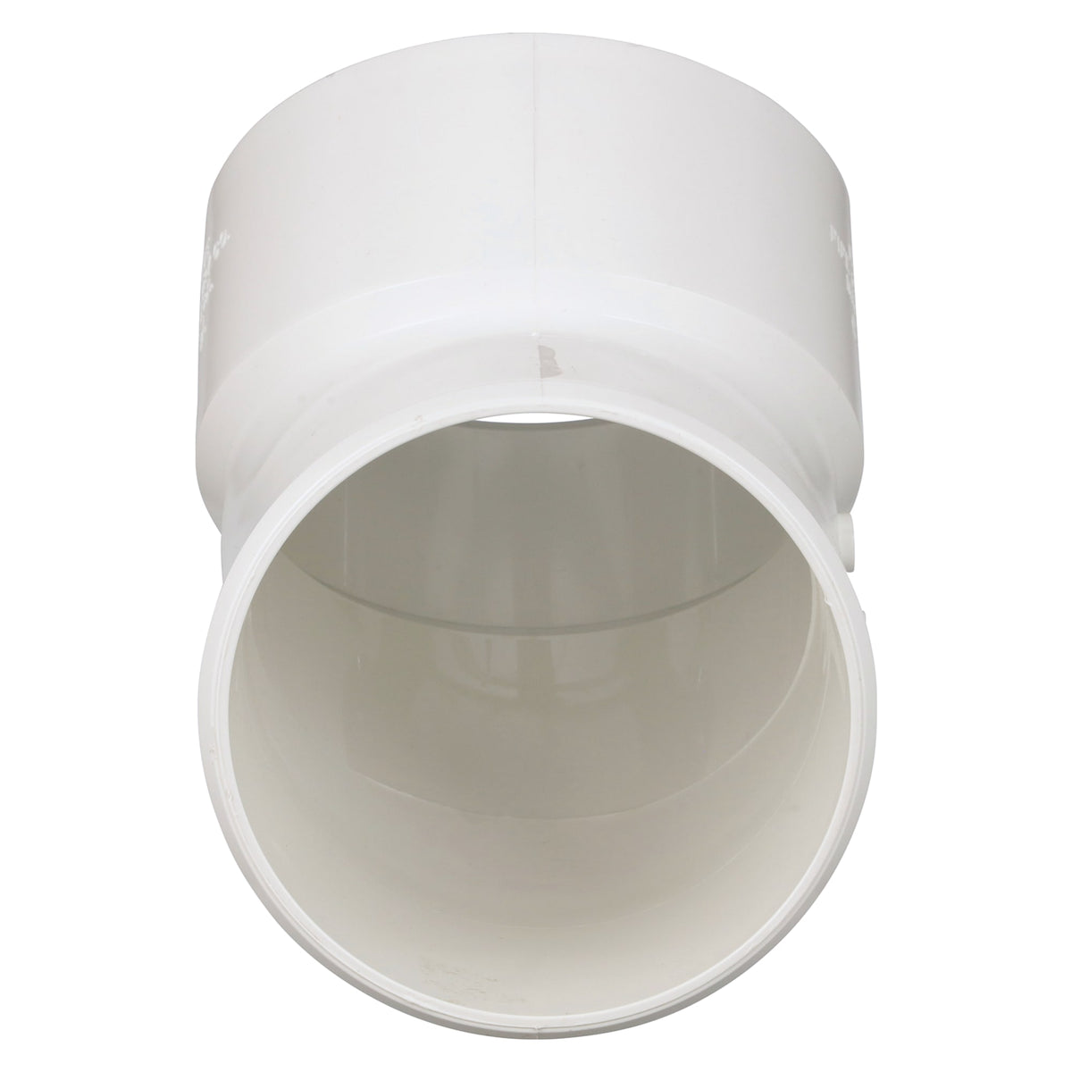 Charlotte Pipe 6" PVC DWV 45° Street Elbow - H x Spigot