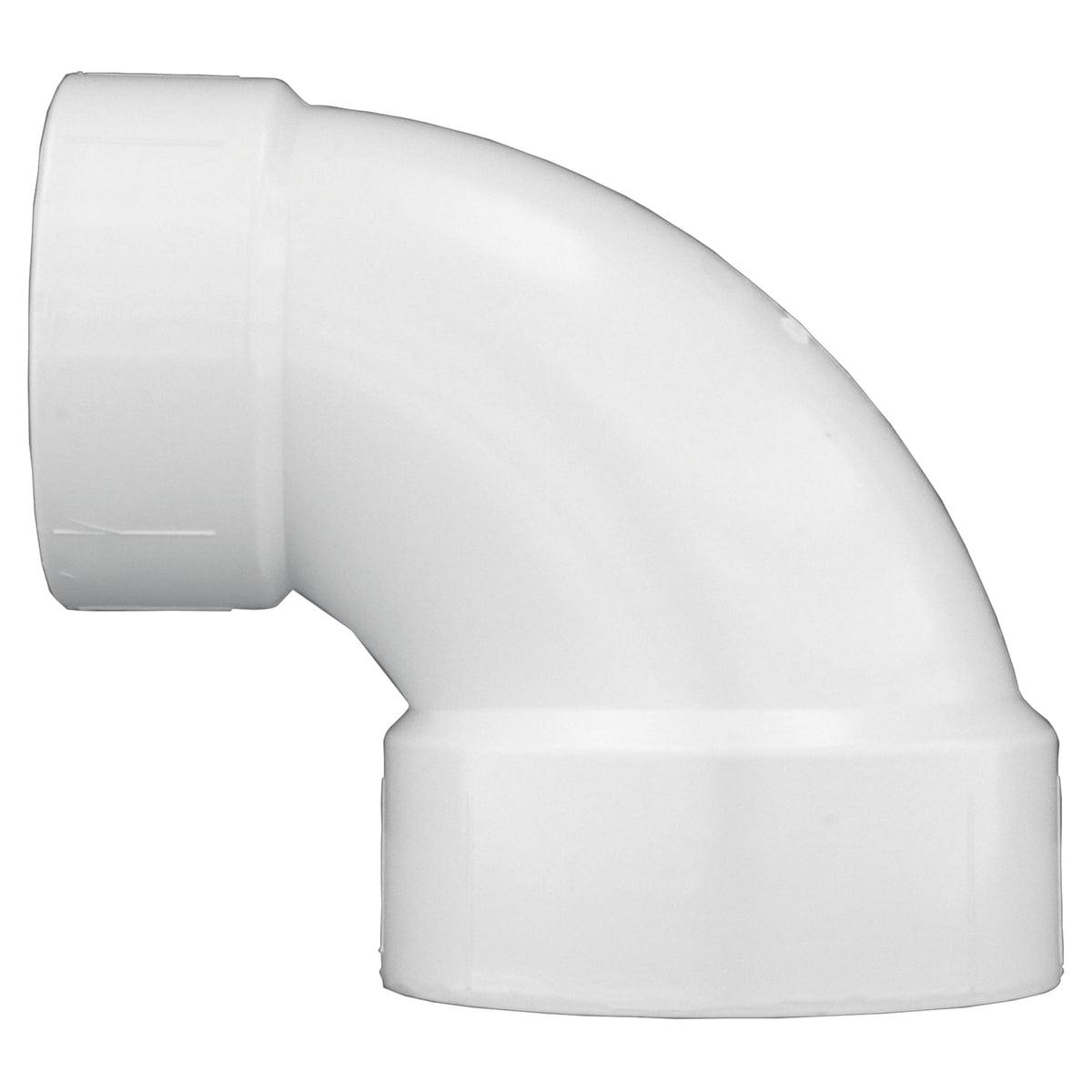Charlotte Pipe 4" x 3" PVC DWV Closet Bend - H x H