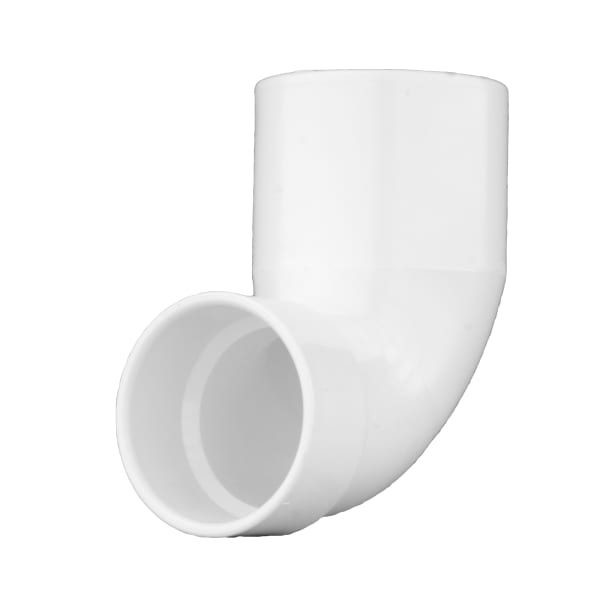 4" x 3" PVC DWV Street Closet Bend - Spigot x H
