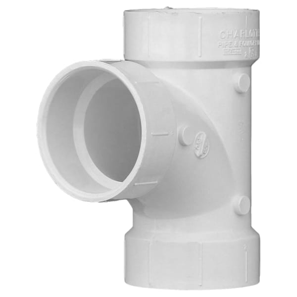 2" PVC DWV Sanitary Tee - All H