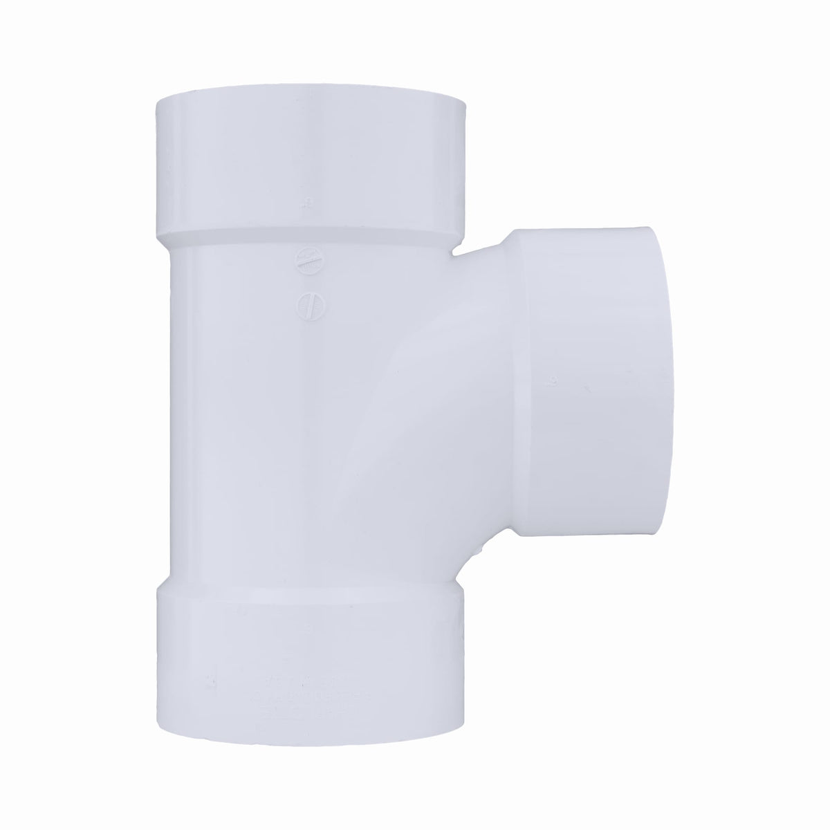 Charlotte Pipe 6" PVC DWV Sanitary Tee - All H