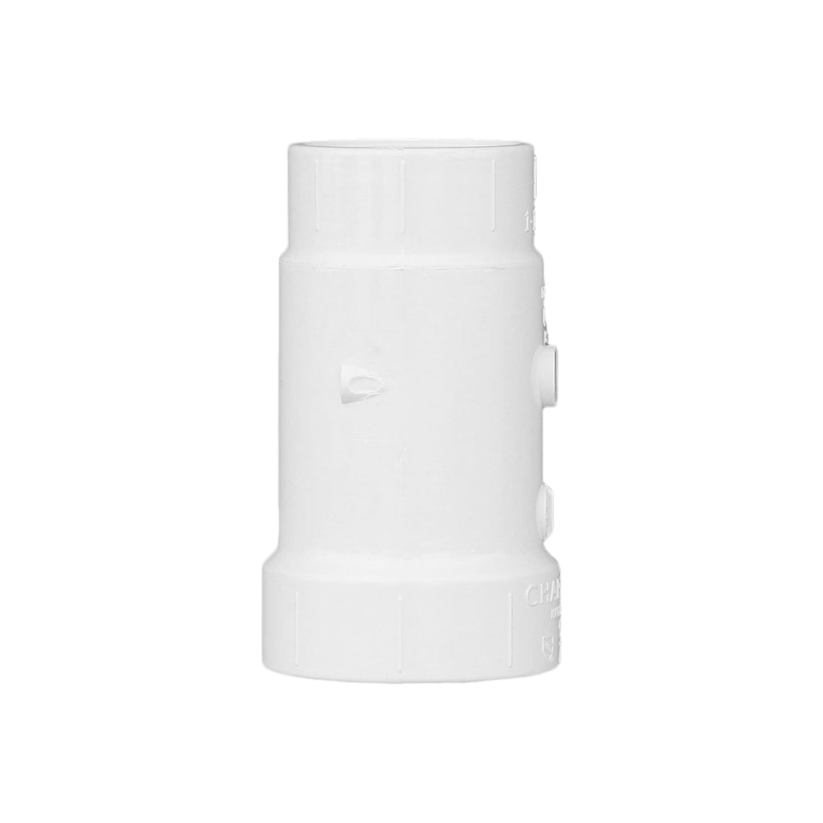 Charlotte Pipe 2" x 1-1/2" x 1-1/2" PVC DWV Sanitary Tee - All H