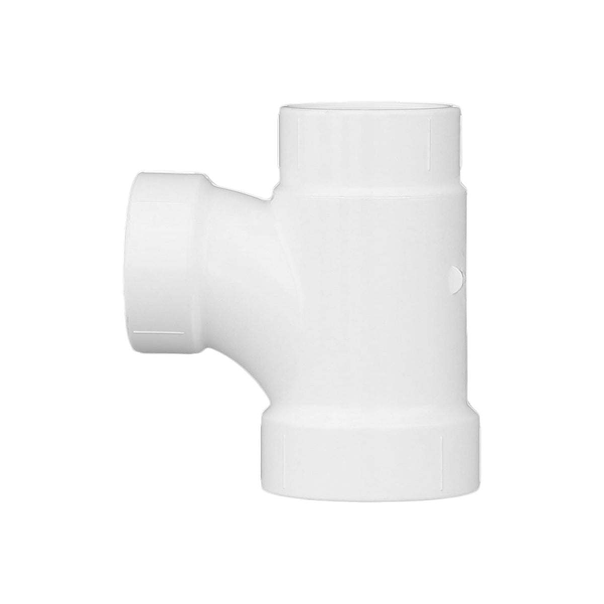 Charlotte Pipe 2" x 1-1/2" x 1-1/2" PVC DWV Sanitary Tee - All H