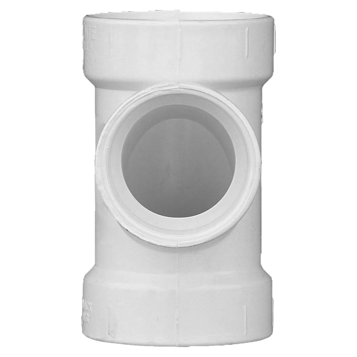 Charlotte Pipe 2" x 2" x 1-1/2" PVC DWV Sanitary Tee - All H