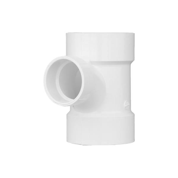 3" x 3" x 2" PVC DWV Sanitary Tee - All H