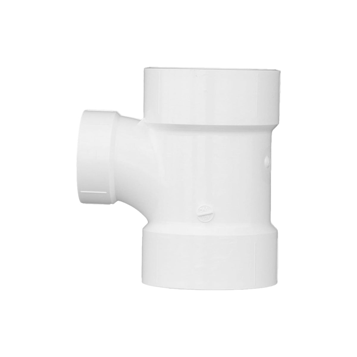 Charlotte Pipe 3" x 3" x 2" PVC DWV Sanitary Tee - All H