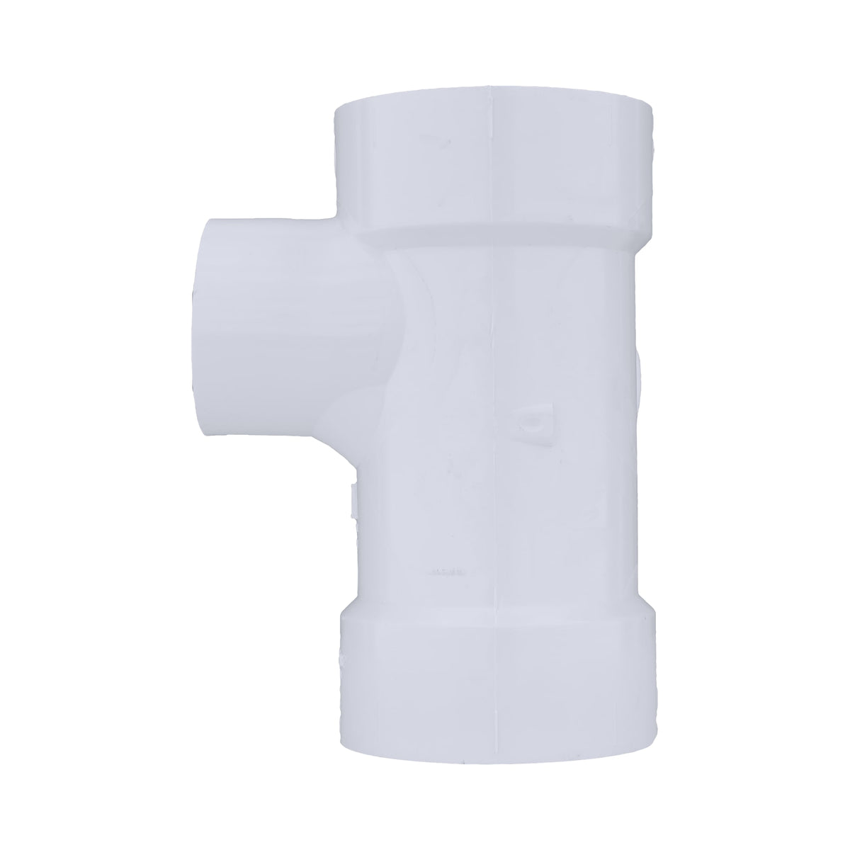 Charlotte Pipe 3" x 3" x 3" x 2" PVC DWV Sanitary Tee with Right Side Inlet - All H