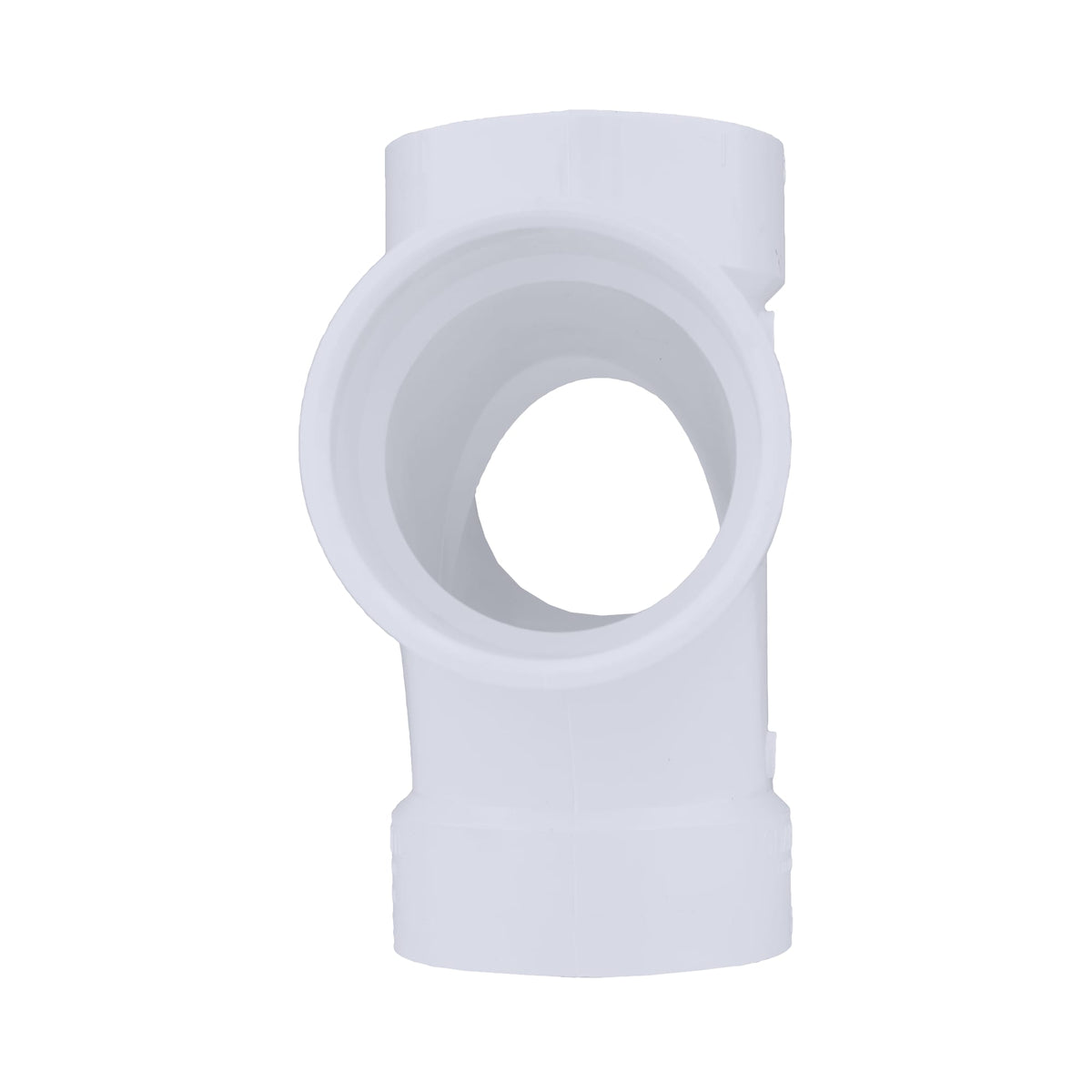 Charlotte Pipe 2" PVC DWV Double Sanitary Tee - All H