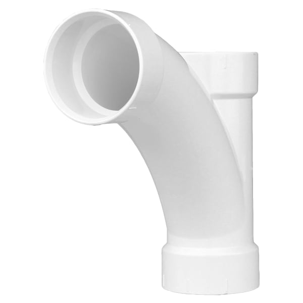 3" PVC DWV Combination Tee Wye - All H