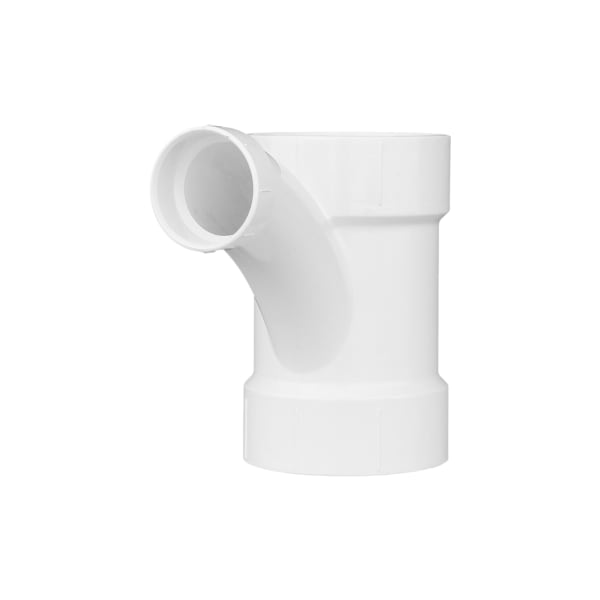 4" x 4" x 2" PVC DWV Combination Tee Wye - All H