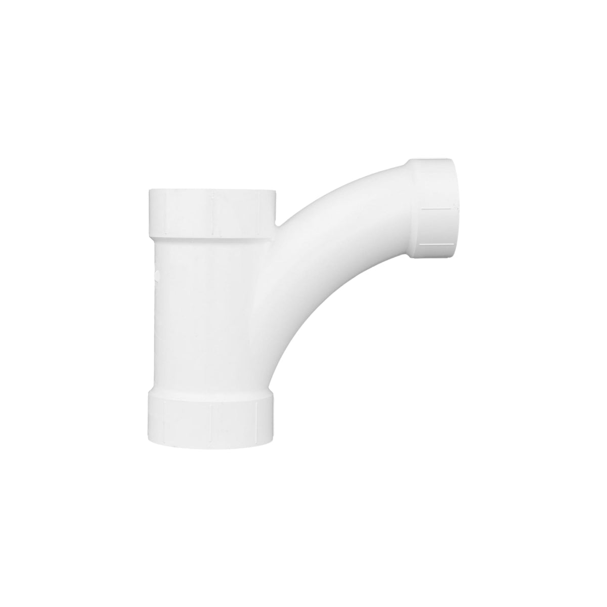 Charlotte Pipe 4" x 4" x 3" PVC DWV Combination Tee Wye - All H