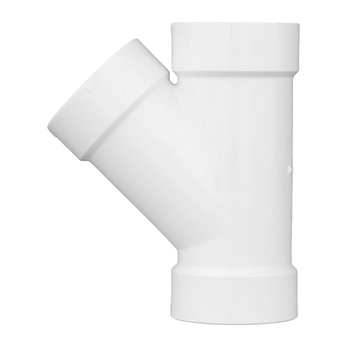 Charlotte Pipe 4" PVC DWV Wye - All H