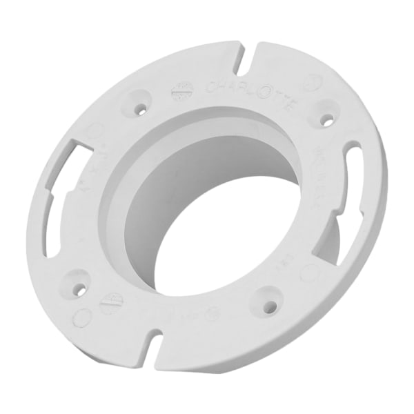 4" x 3" PVC DWV Closet Flange - Closet x H