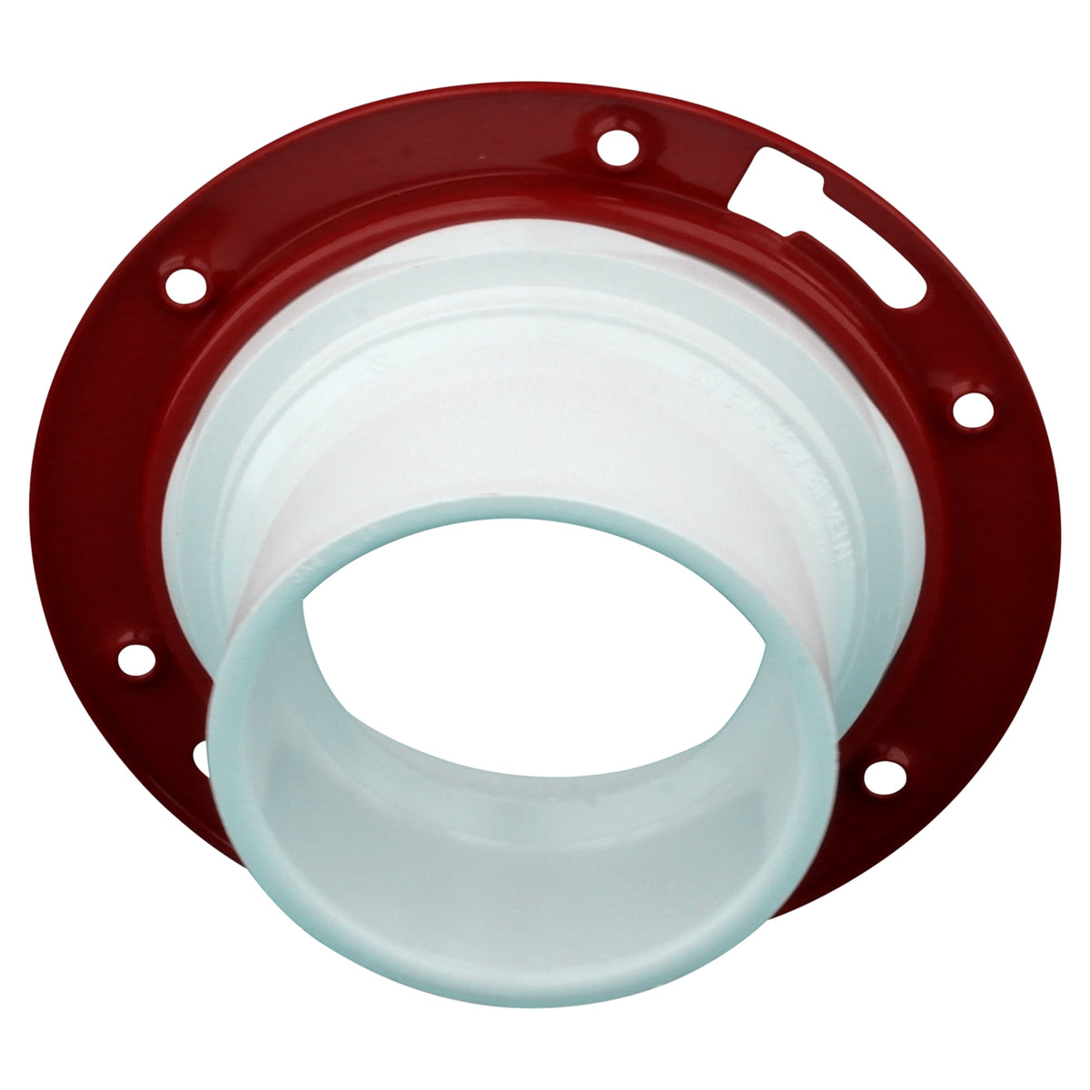 Charlotte Pipe 4" x 3" PVC DWV Closet Flange with Metal Ring - Closet x H