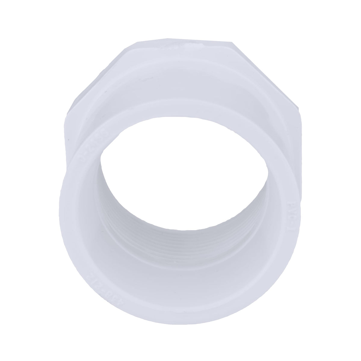 Charlotte Pipe 1-1/2" x 1-1/4" PVC SCH40 Bushing - Spigot x FPT