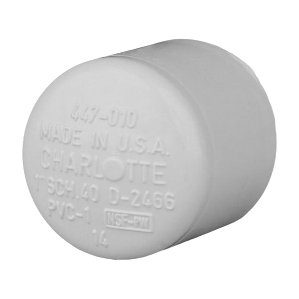 1" PVC SCH40 Cap - Socket
