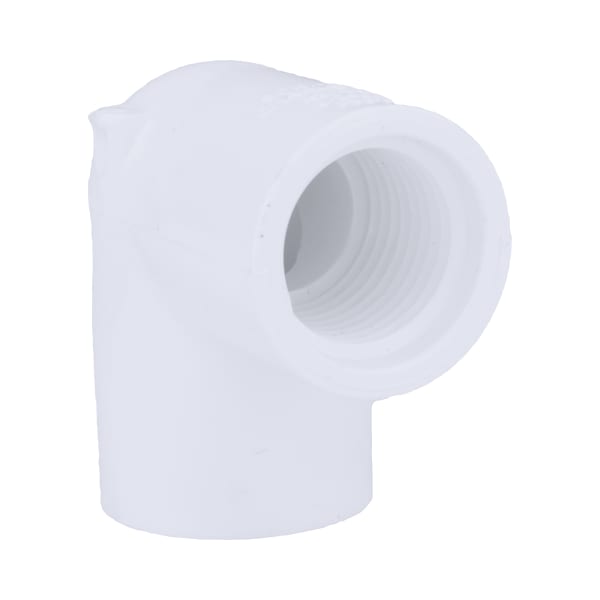1/2" PVC SCH40 90° Elbow - Socket x FPT