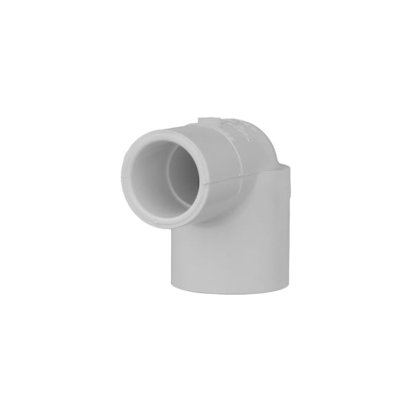3/4" PVC SCH40 90° Street Elbow - Socket x Spigot