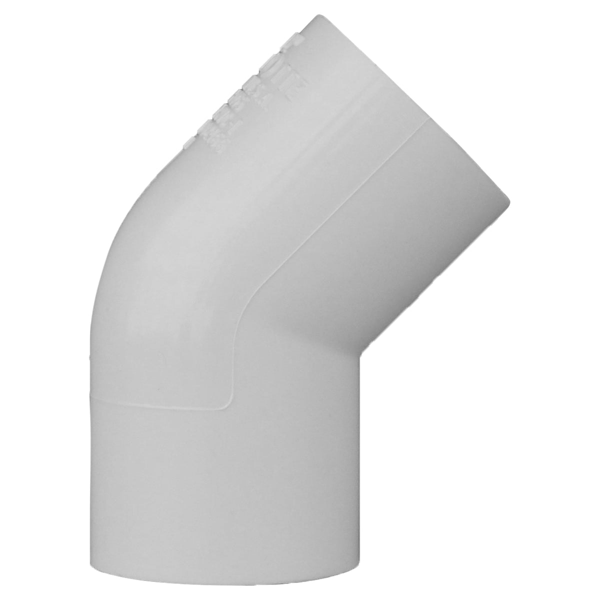 Charlotte Pipe 1/2" PVC SCH40 45° Elbow - Socket x Socket