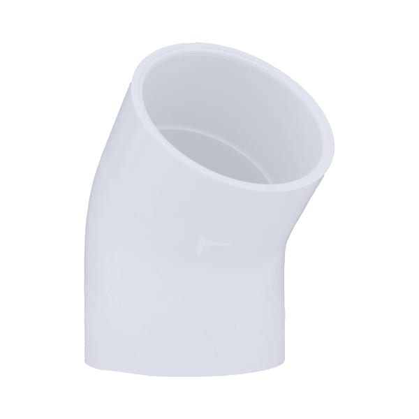 3" PVC SCH40 45° Elbow - Socket x Socket