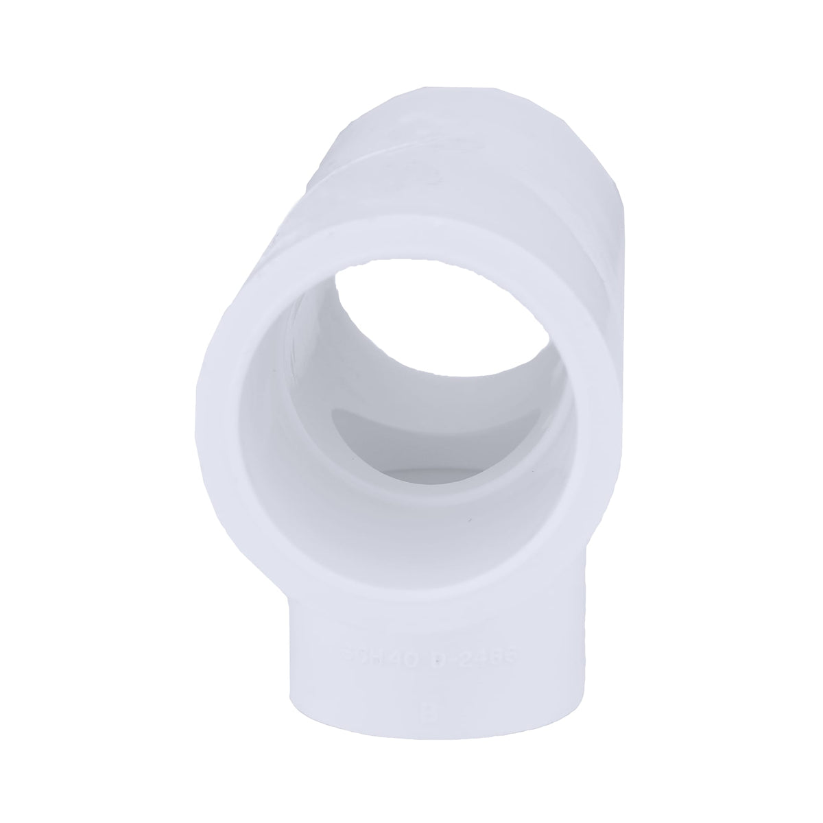 Charlotte Pipe 3/4" x 3/4" x 1/2" PVC SCH40 Tee - All Socket