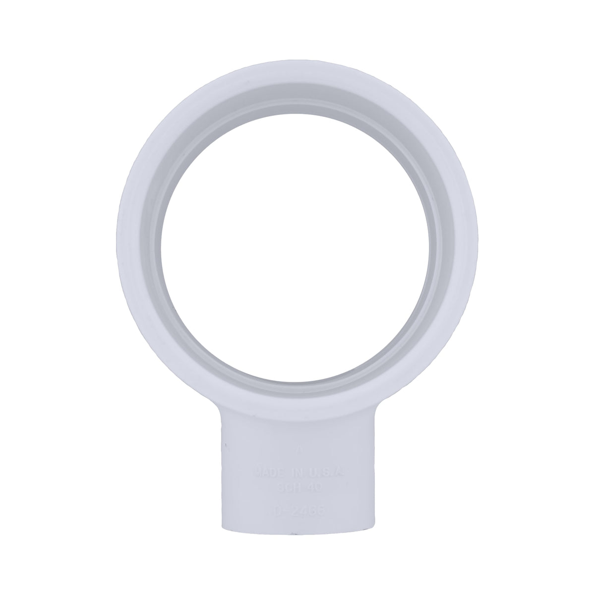Charlotte Pipe PVC-02400-6300 2" x 2" x 3/4" PVC SCH40 Tee - All Socket