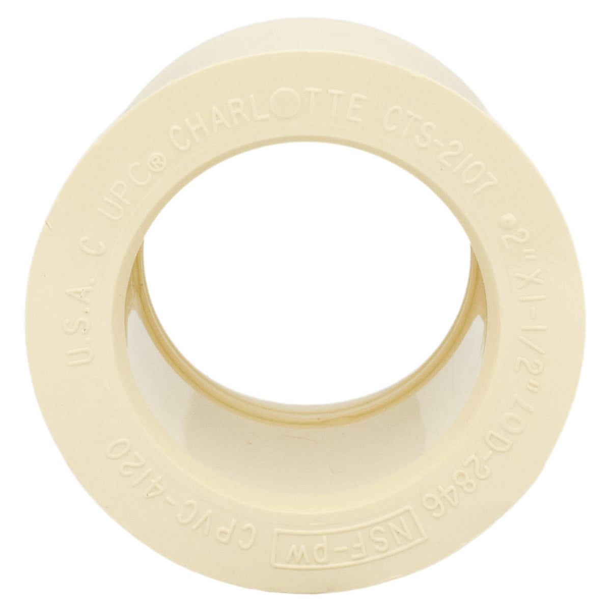 Charlotte Pipe 2" x 1-1/2" - CPVC Bushing - Slip x Slip