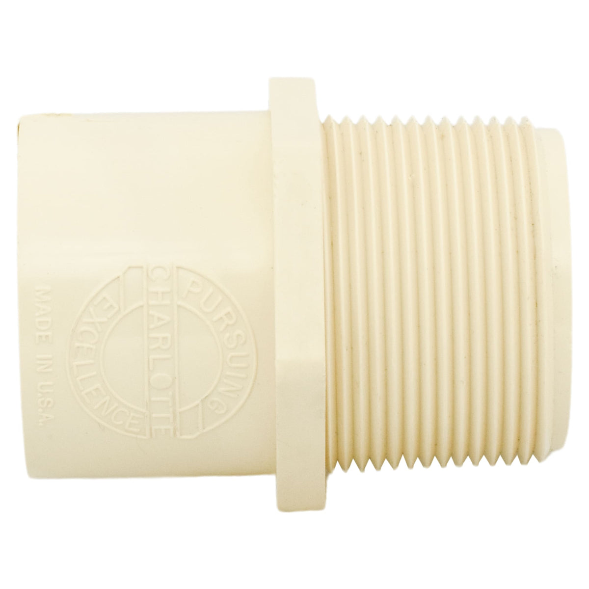 Charlotte Pipe 1-1/2" - CPVC Adapter (Male) - Slip xMIP