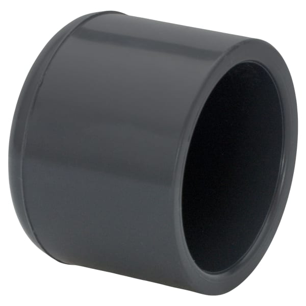 1-1/2" PVC SCH80 Cap - Socket