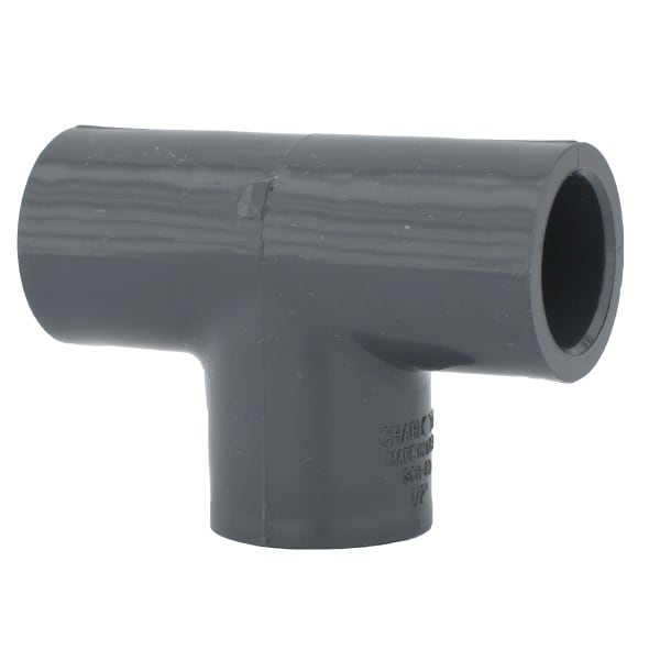 1/2" PVC SCH80 Tee - All Socket